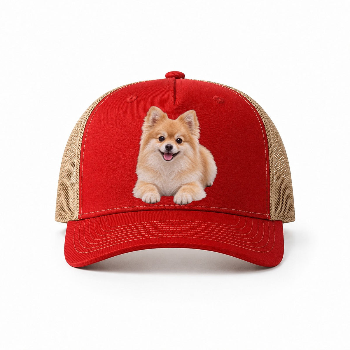 Red-Khaki — front view