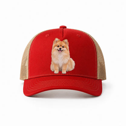 Red-Khaki — front view
