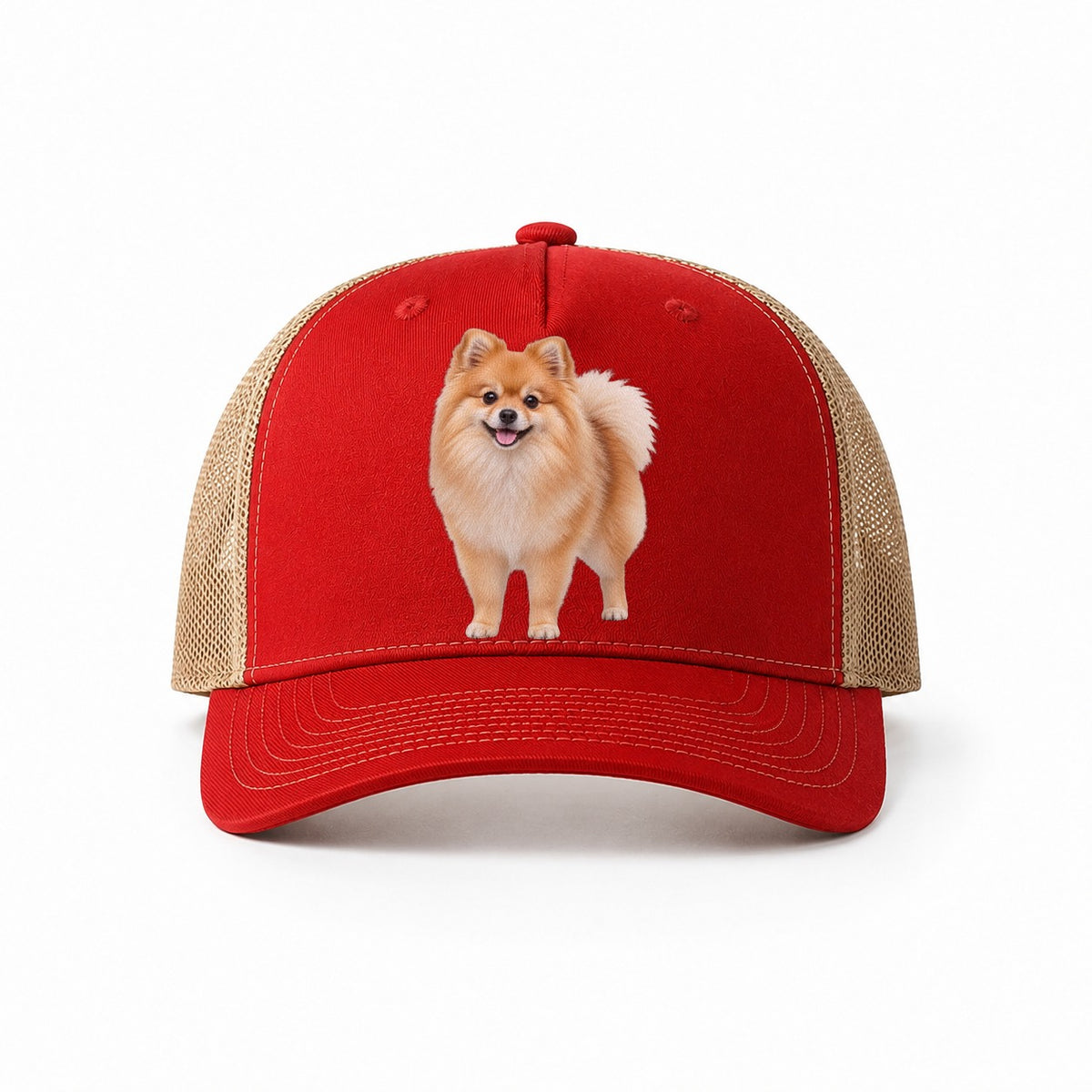 Red-Khaki — front view
