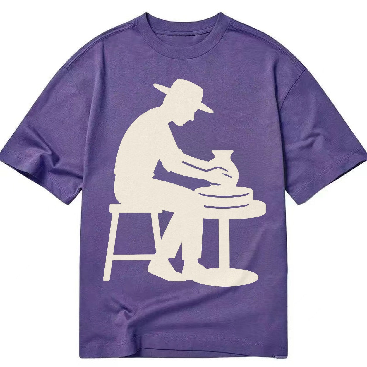 Purple — front view