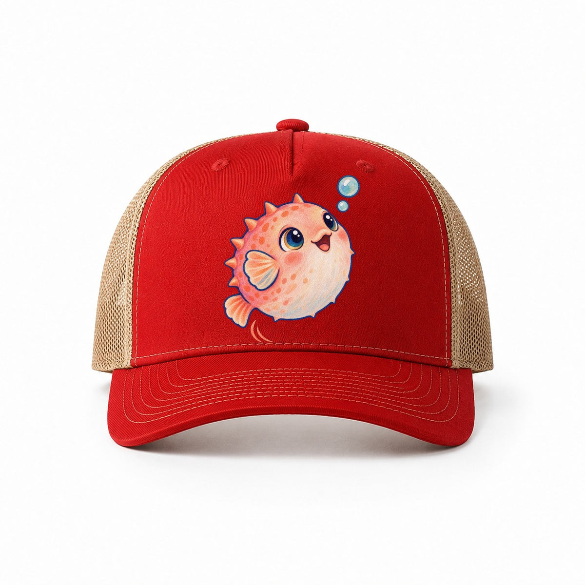 Red-Khaki — front view