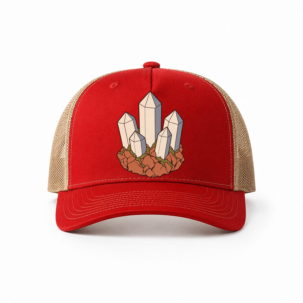 Red-Khaki — front view