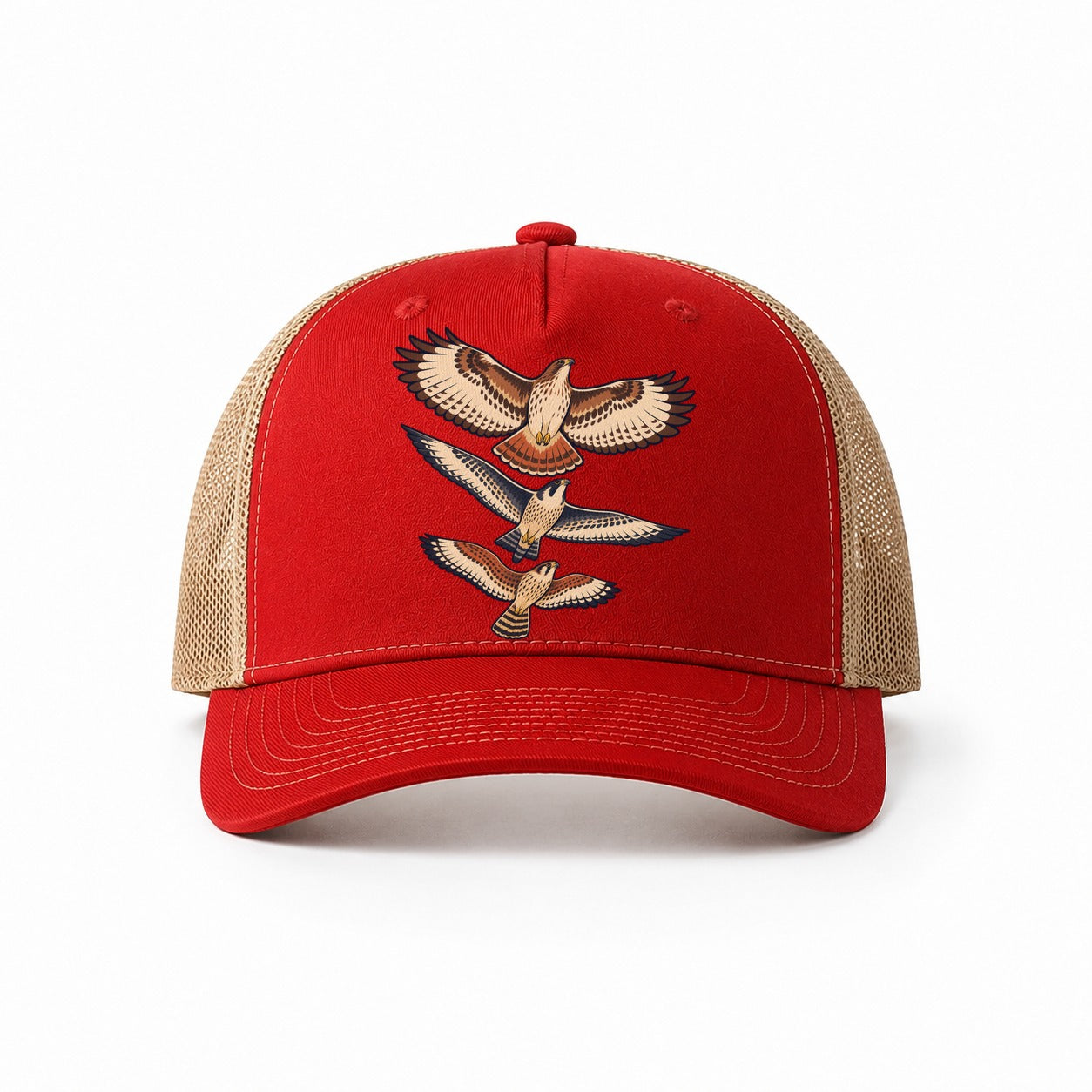 Red-Khaki — front view