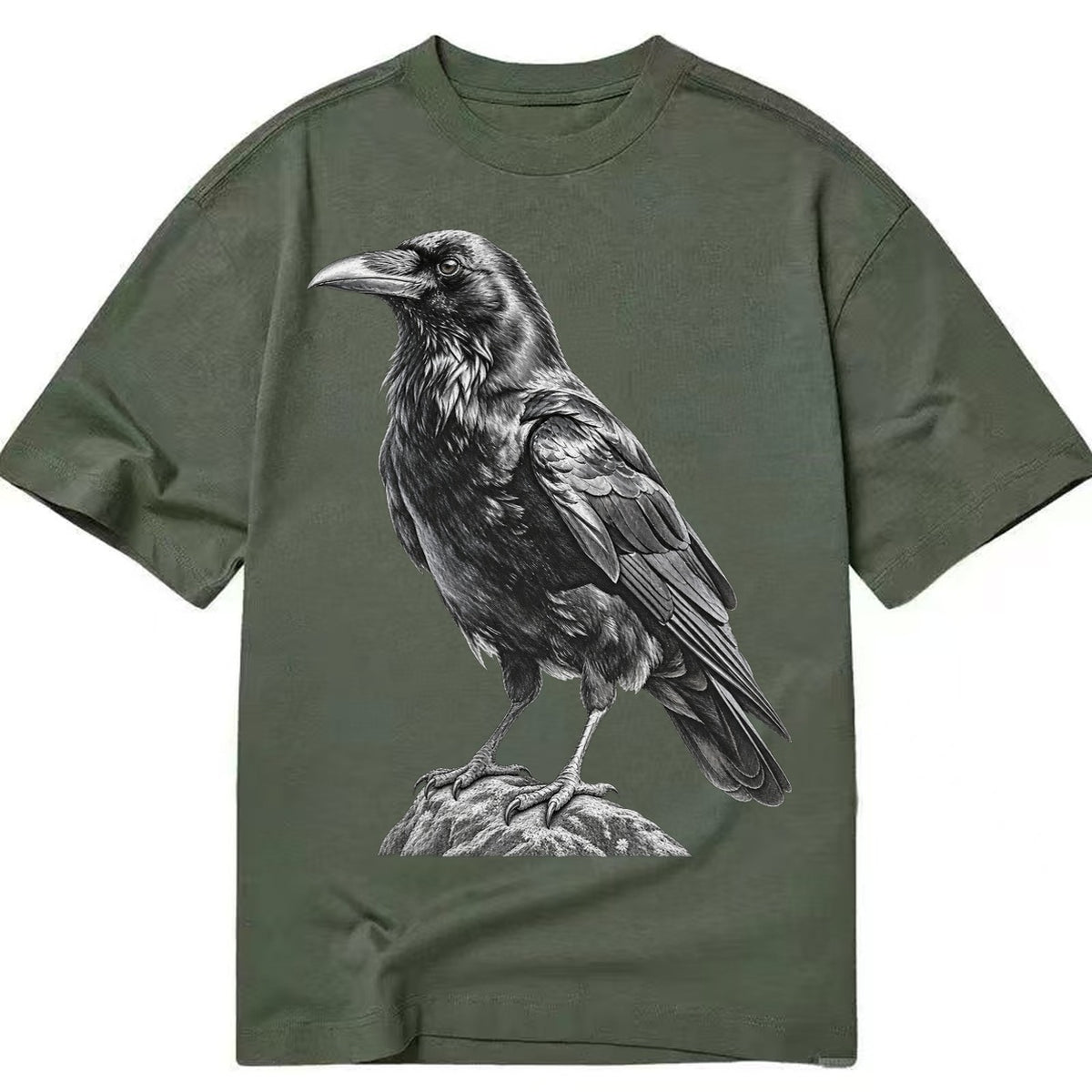 Raven - Classic T-shirt – Army Green