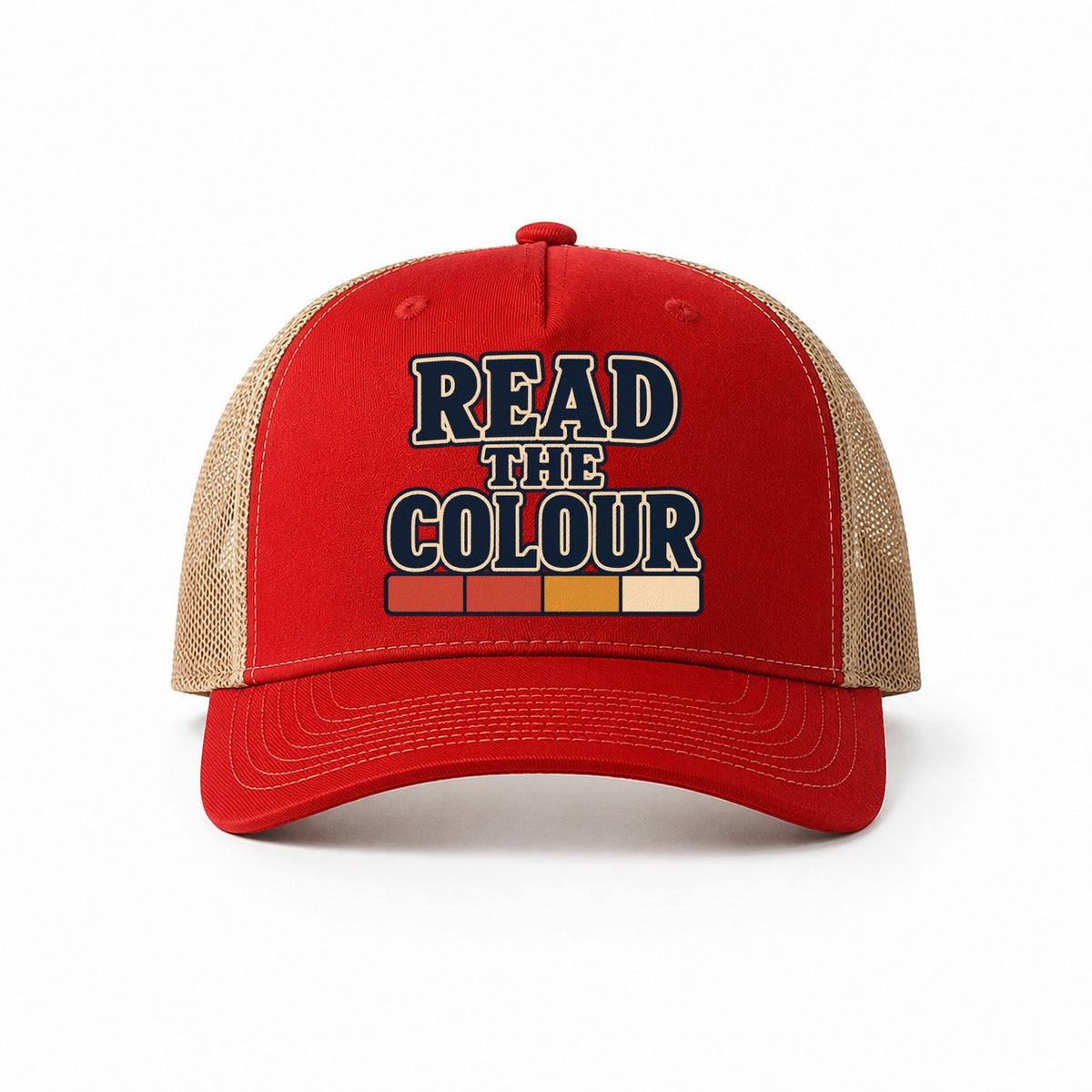 Red-Khaki — front view