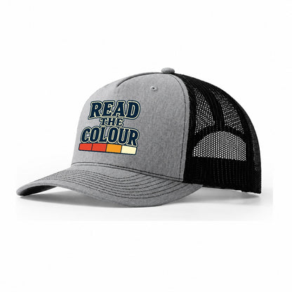 Read The Colour Blacksmithing Trucker Hat – Sport Grey Black
