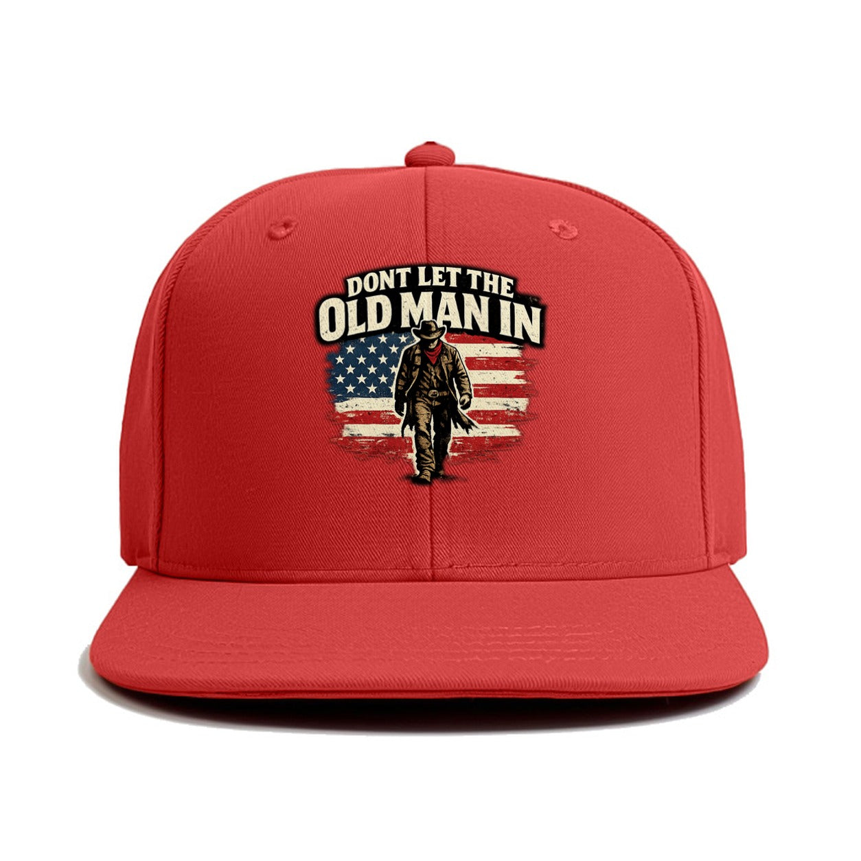 Dont Let The Old Man In Classic Snapback - Red