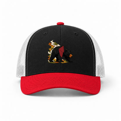 Black-Red-White — front view