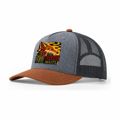 Coyote Desert Profile Trucker Hat – Heather Grey Rust Charcoal