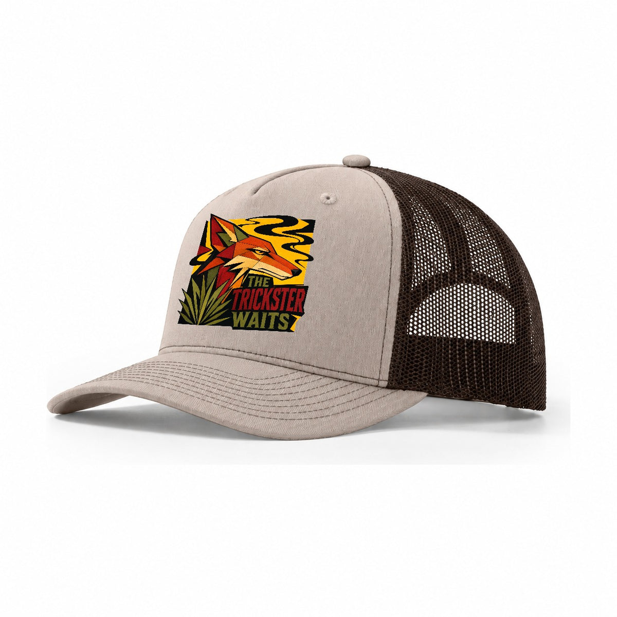 Coyote Desert Profile Trucker Hat – Khaki Brown