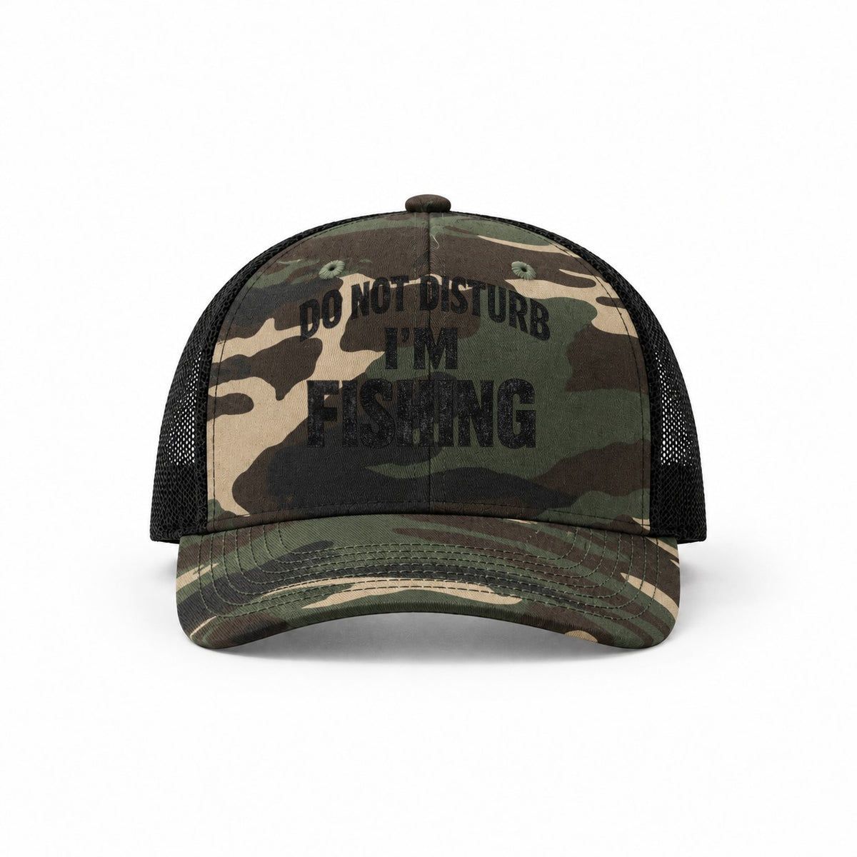 Woodland Camo-Black — front view