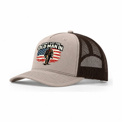 Dont Let The Old Man In Trucker Hat – Khaki Brown