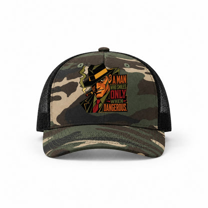 Woodland Camo-Black — front view