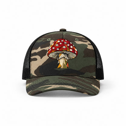 Woodland Camo-Black — front view