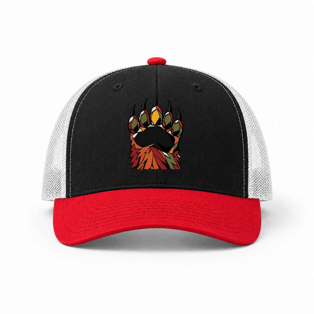 Black-Red-White — front view