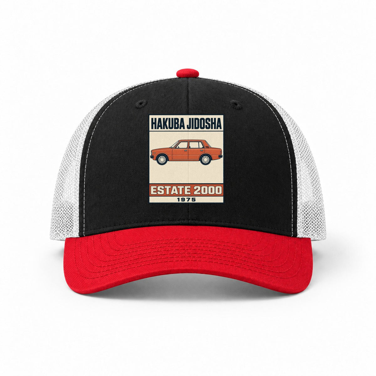 Black-Red-White — front view