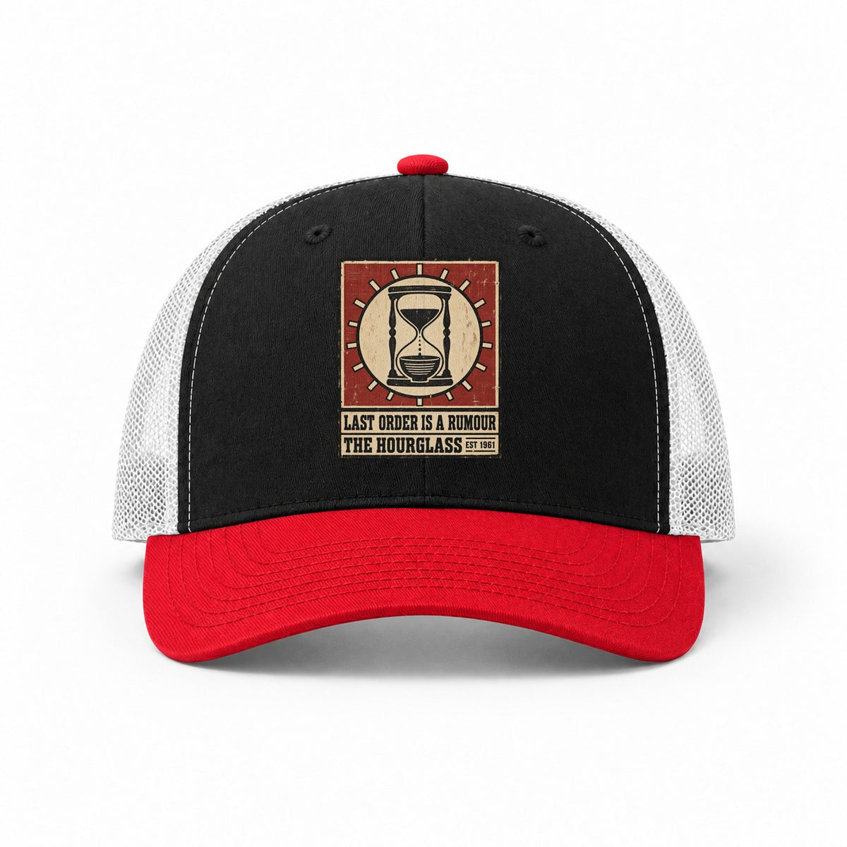 Black-Red-White — front view