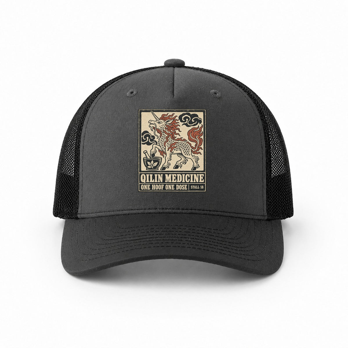 Dark Grey-Black — front view