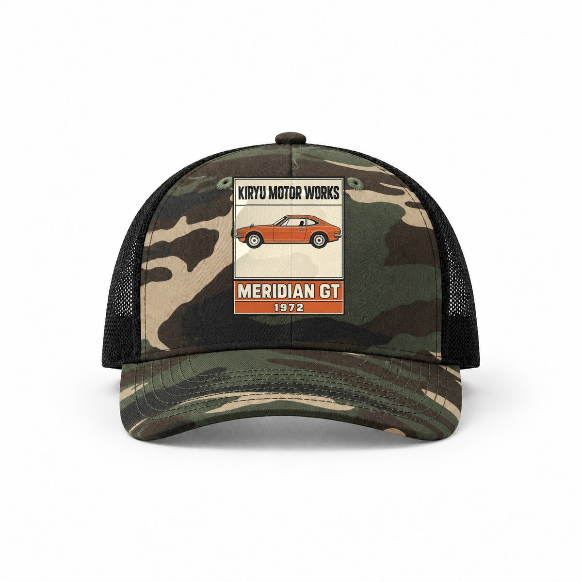 Woodland Camo-Black — front view