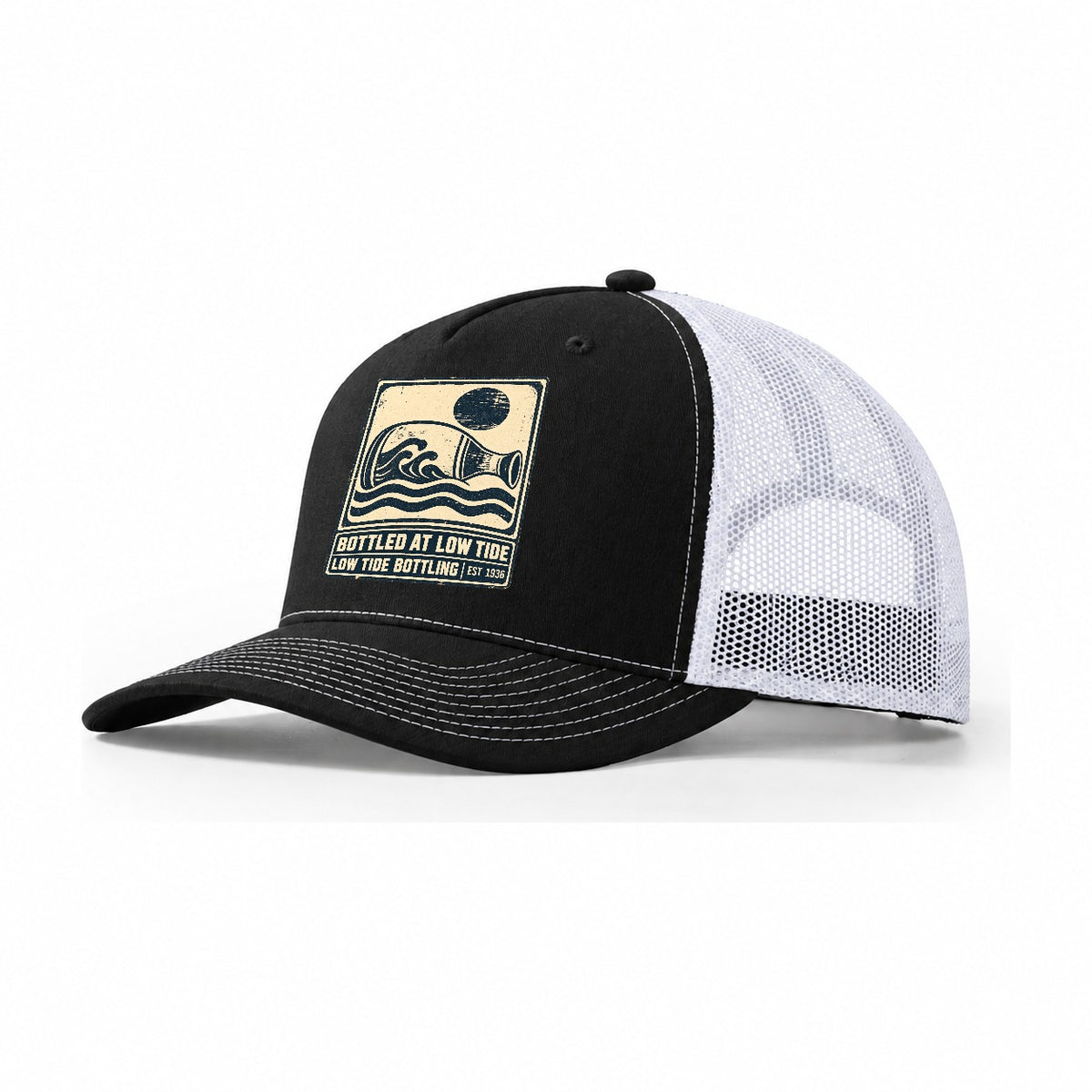 Low Tide Bottling Izakaya Rules Trucker Hat – Black White