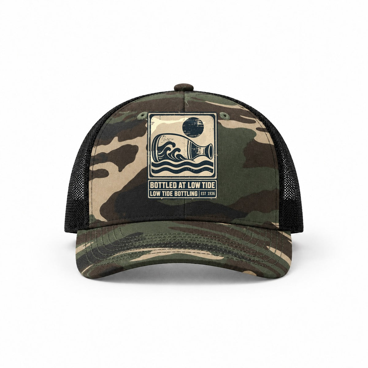 Woodland Camo-Black — front view