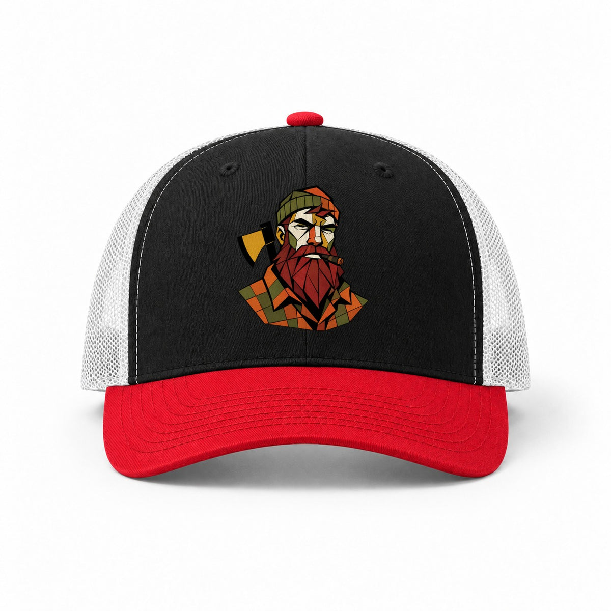 Black-Red-White — front view