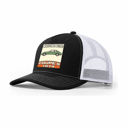 Murasame Coupe S Showa Speed Plates Trucker Hat – Black White