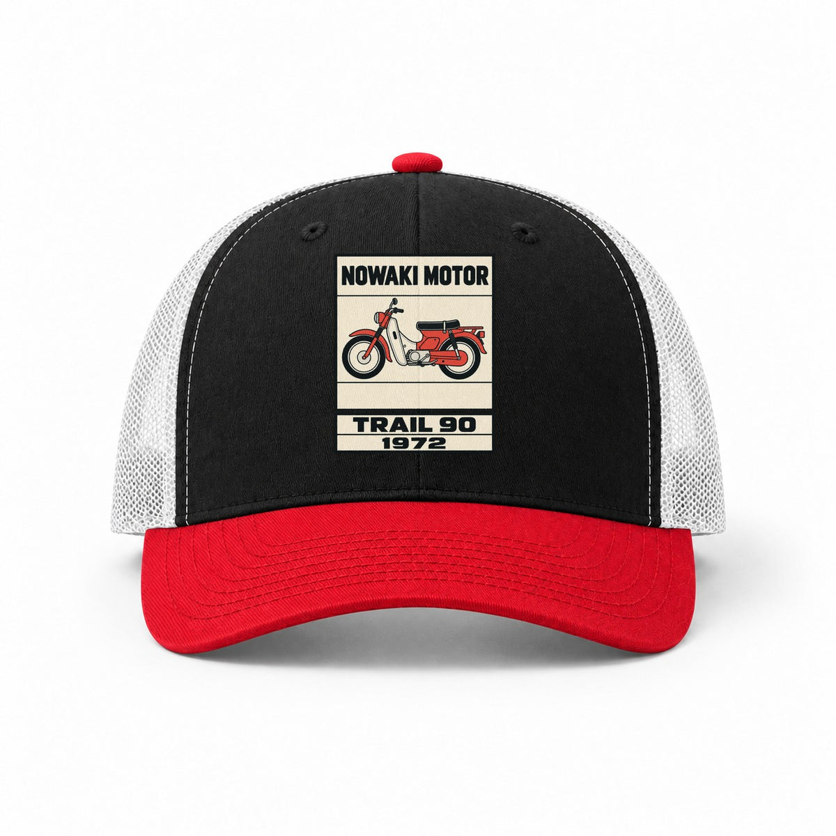 Black-Red-White — front view