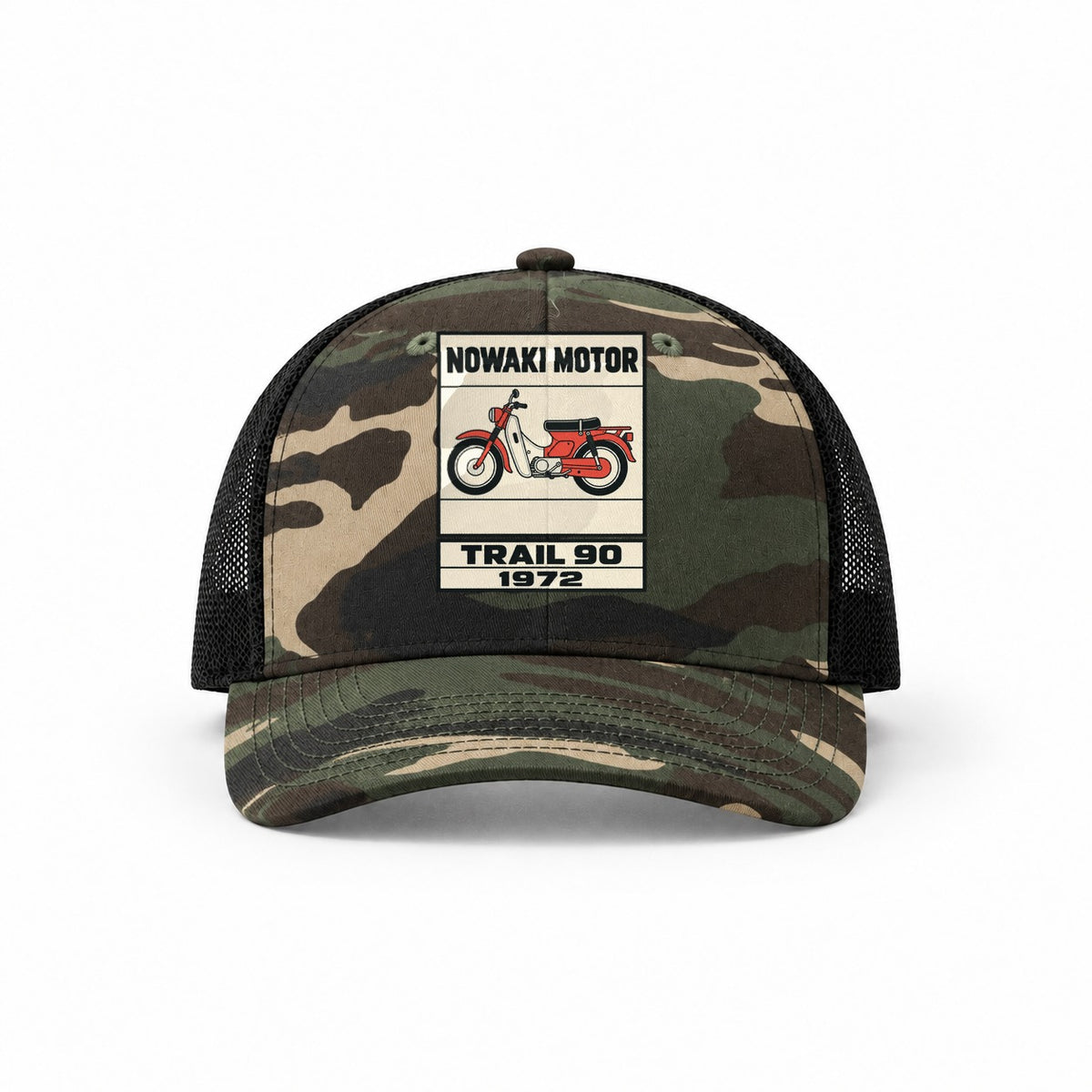 Woodland Camo-Black — front view