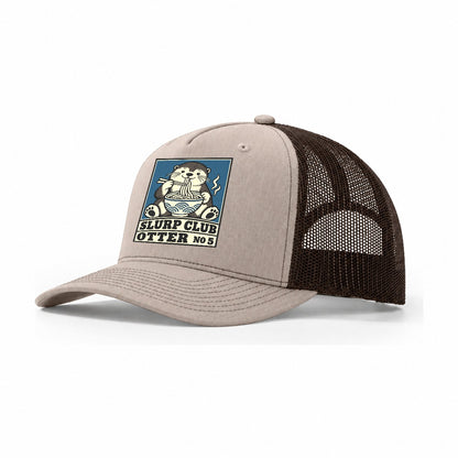 Otter Udon Slurp Club Trucker Hat – Khaki Brown