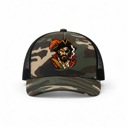Woodland Camo-Black — front view