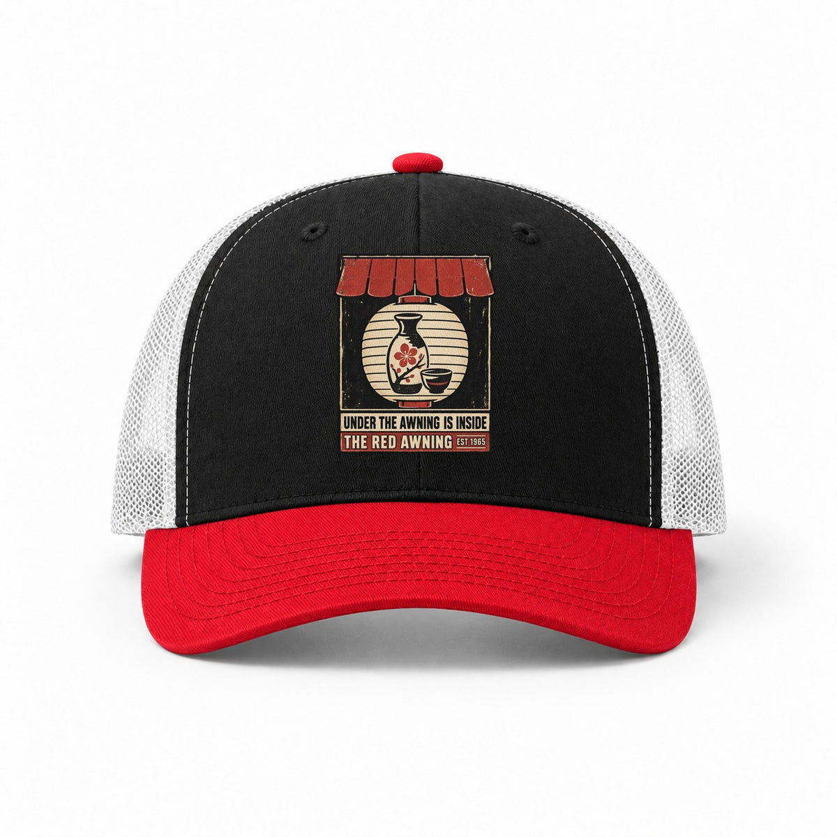 Black-Red-White — front view