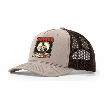 Red Awning Izakaya Rules Trucker Hat – Khaki Brown
