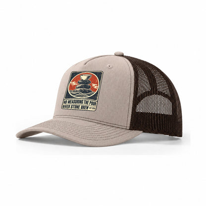 River Stone Brew Izakaya Rules Trucker Hat – Khaki Brown