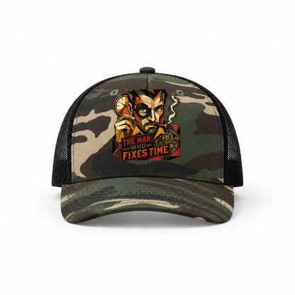 Woodland Camo-Black — front view