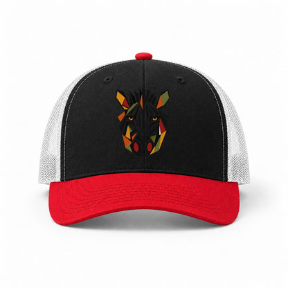 Black-Red-White — front view