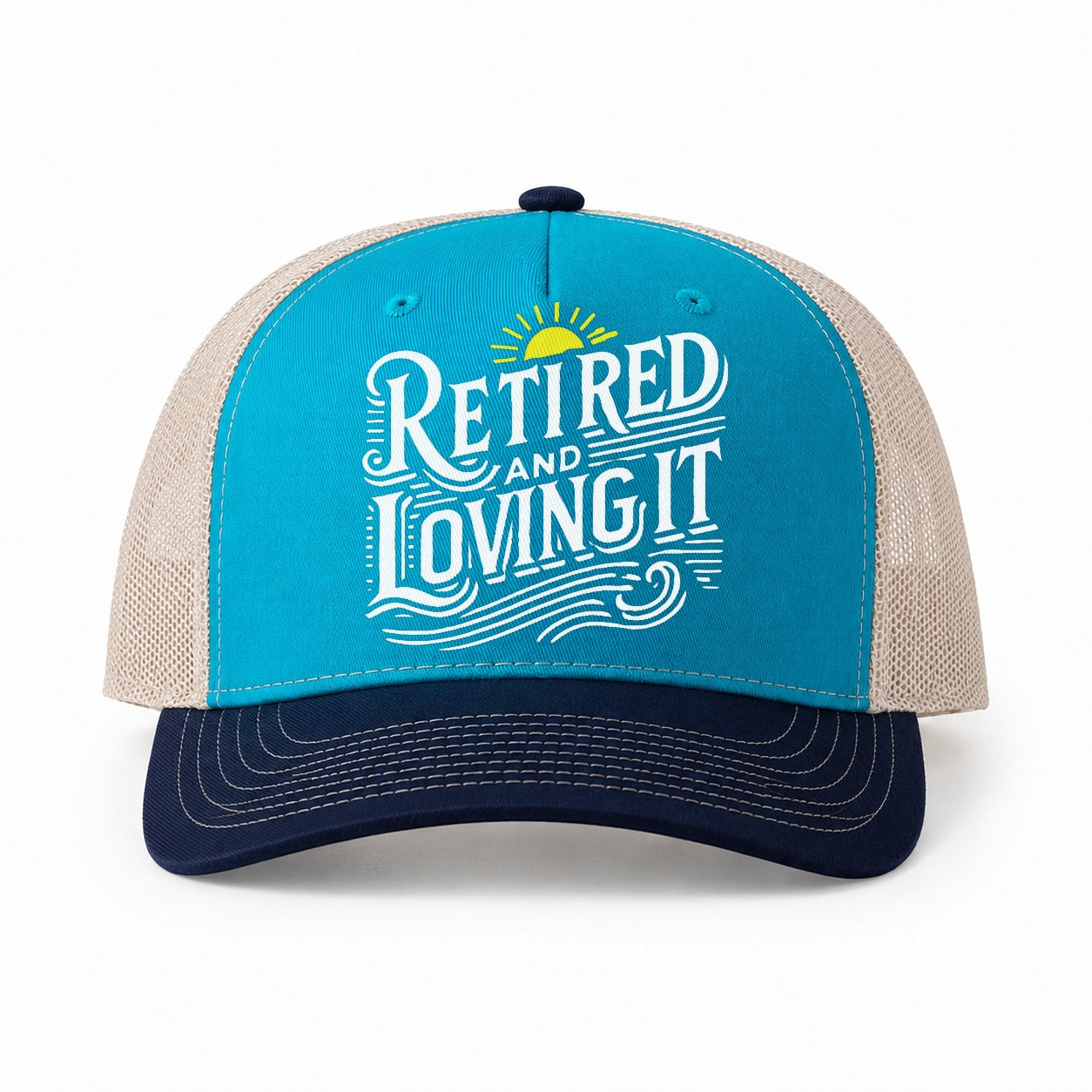 Teal-Navy — front view