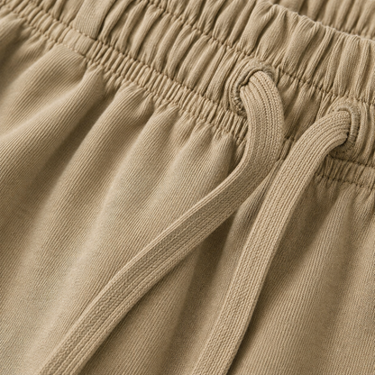 Khaki — fabric close-up