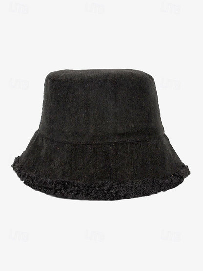 Premium Material: Made of corduroy with sherpa trim, offering a soft touch and durable wear.