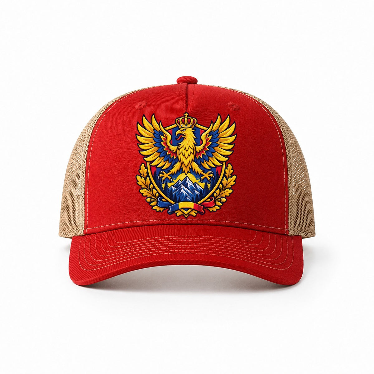 Red-Khaki — front view