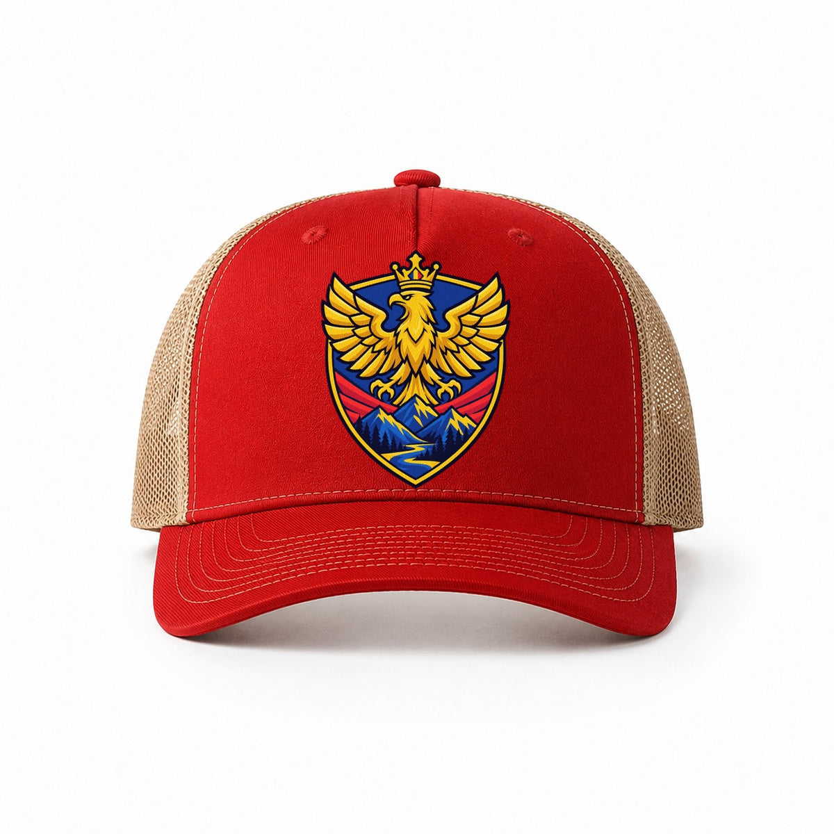 Red-Khaki — front view