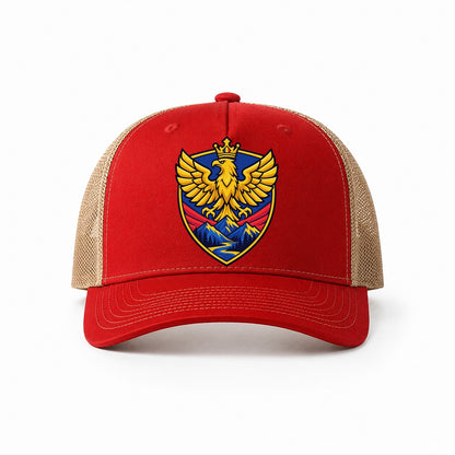 Red-Khaki — front view