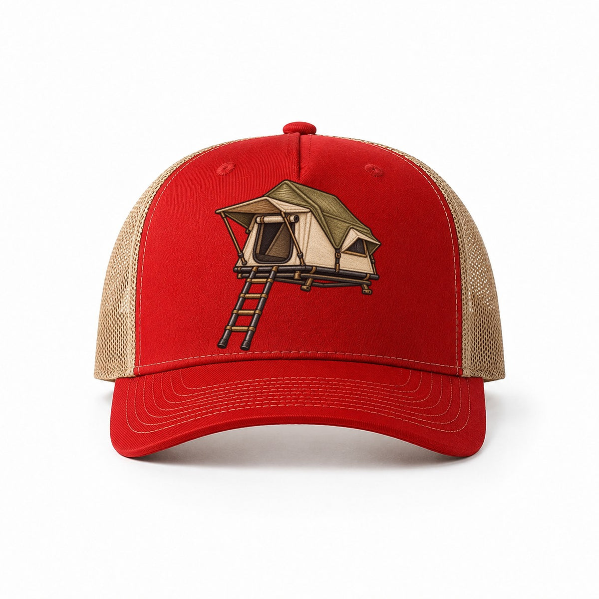 Red-Khaki — front view
