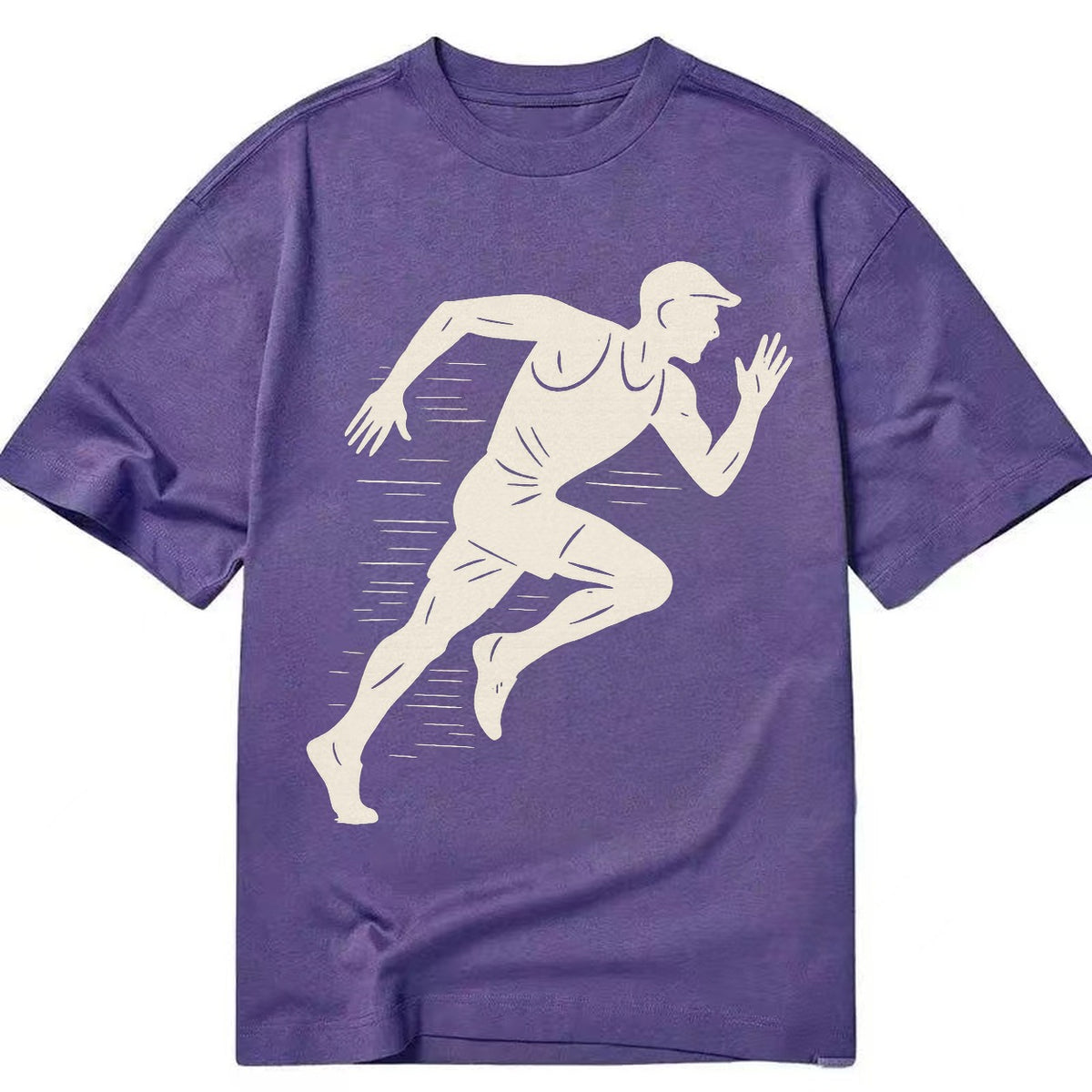 Purple — front view