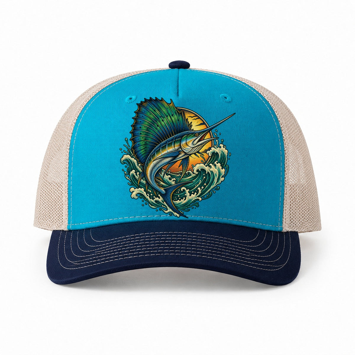 Teal-Navy — front view