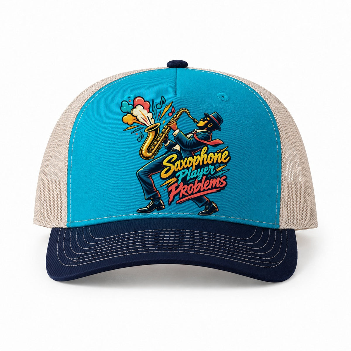 Teal-Navy — front view