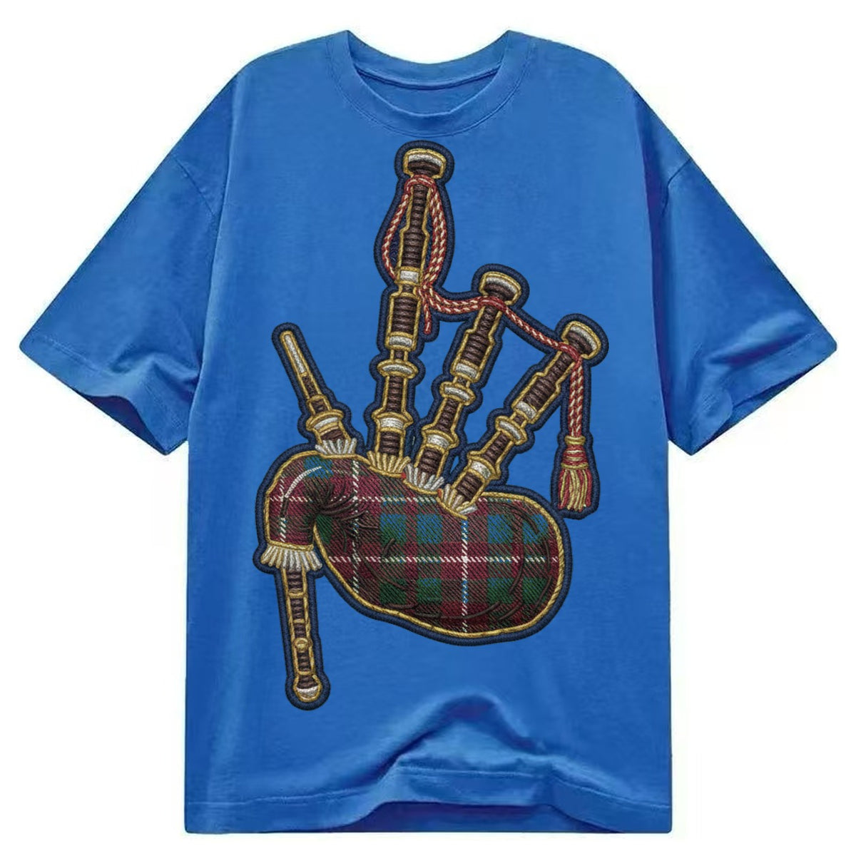 Scottish Thistle  - Classic T-shirt – Blue