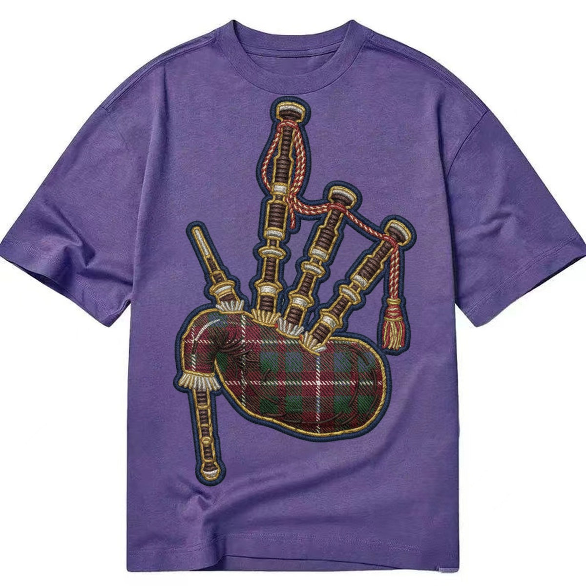 Scottish Thistle  - Classic T-shirt – Purple