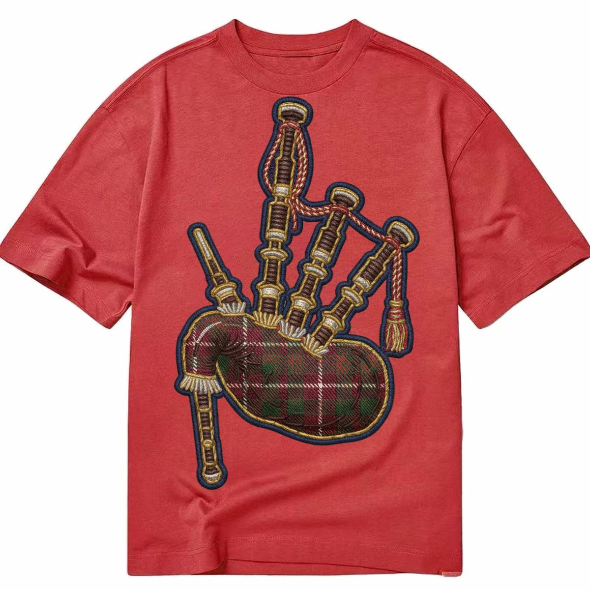 Scottish Thistle  - Classic T-shirt – Red