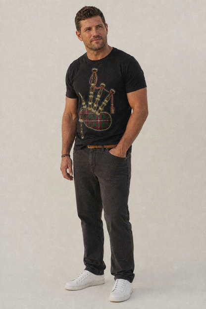 Scottish Thistle  - Classic T-shirt – studio model photo